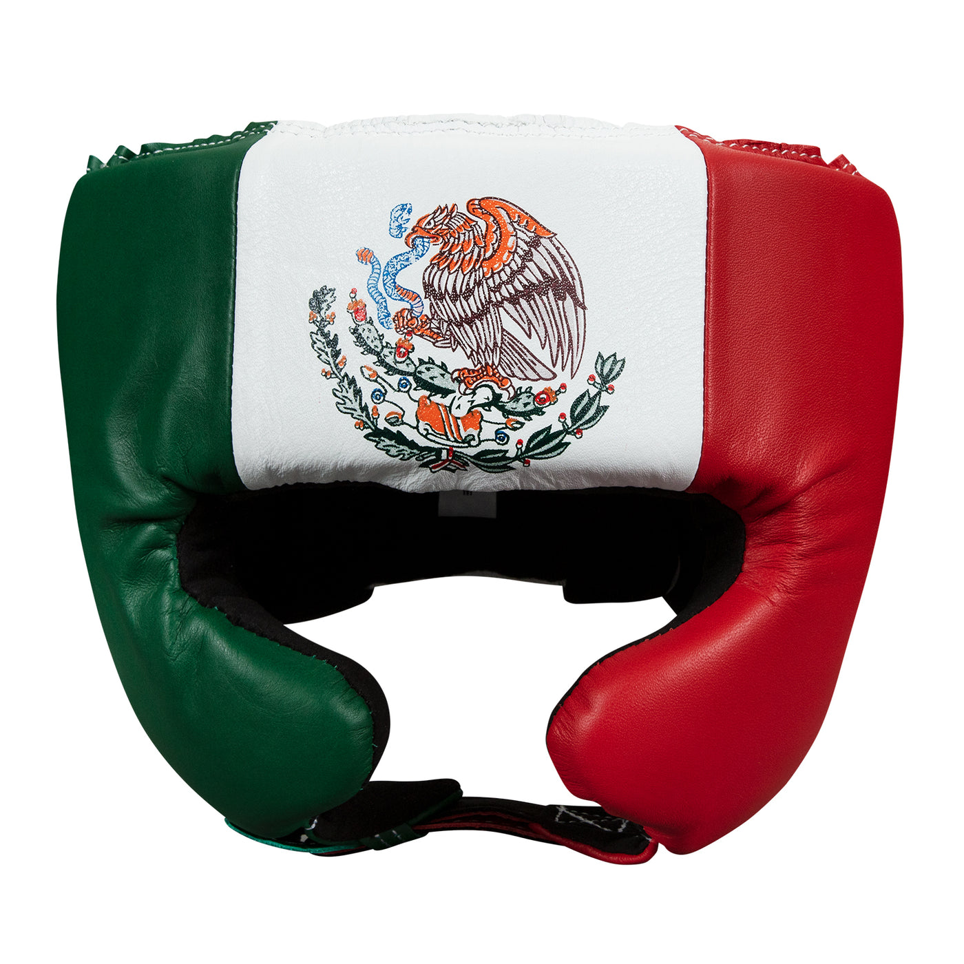 variant:mexico::TITLE Boxing USA Boxing Competition Headgear - With Cheeks front view