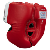 variant:mexico::TITLE Boxing USA Boxing Competition Headgear - With Cheeks side view