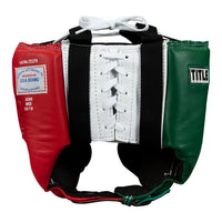 variant:mexico::TITLE Boxing USA Boxing Competition Headgear - With Cheeks back view
