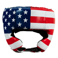 variant:usa::TITLE Boxing USA Boxing Competition Headgear - With Cheeks front view