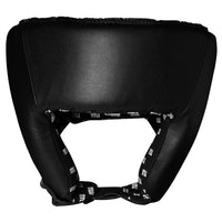 variant:blank black::TITLE Boxing USA Boxing Competition Headgear - Open Face front view