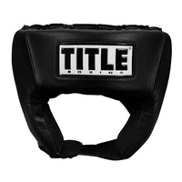 variant:black::TITLE Boxing USA Boxing Competition Headgear - Open Face front view