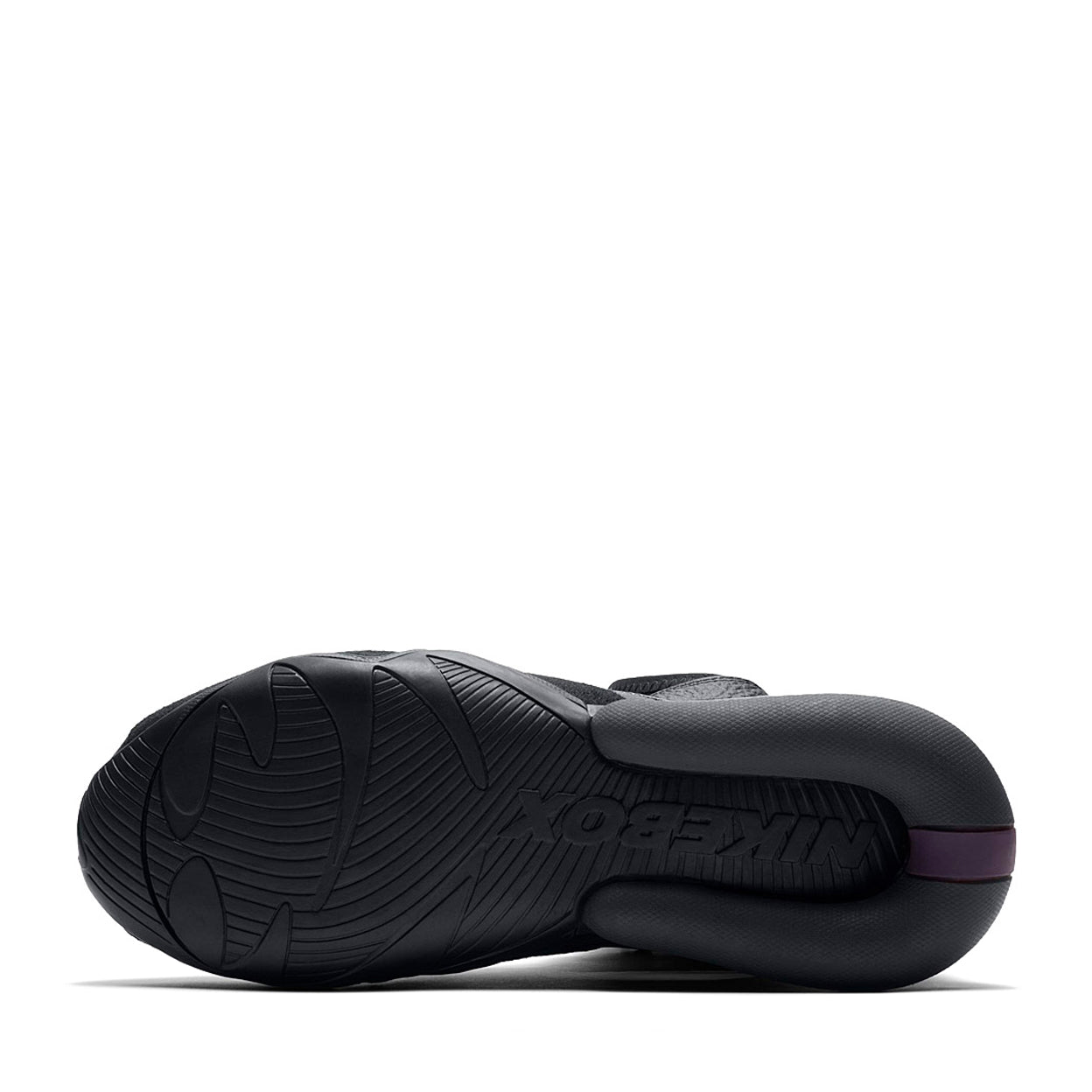 variant:black/purple::Nike Women's Air Max Boxing Shoes bottom view