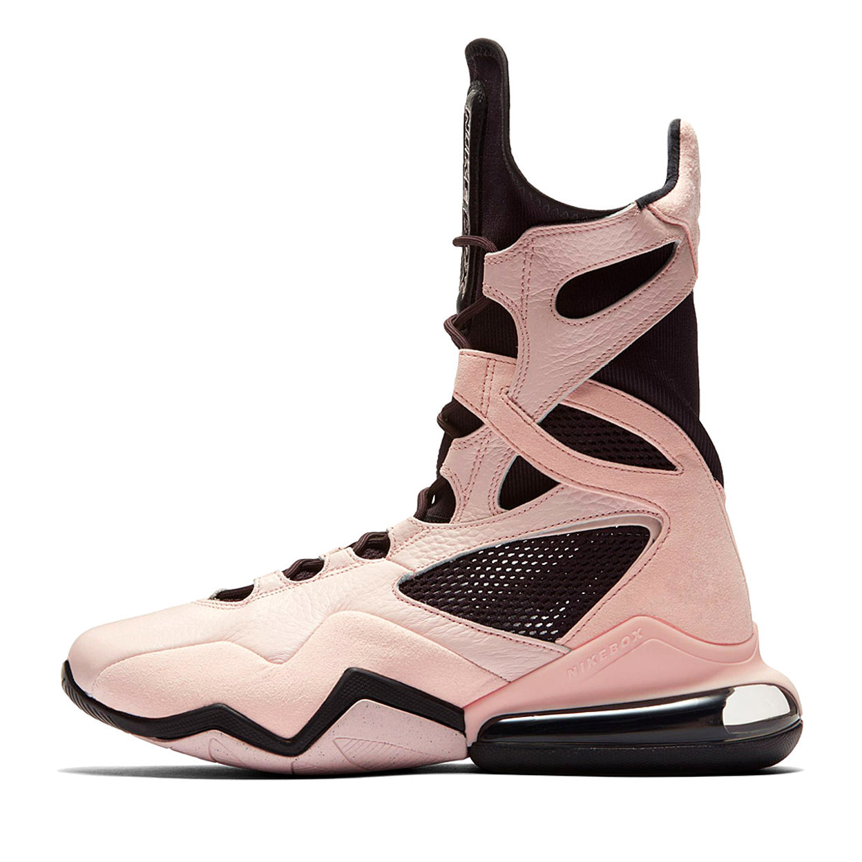 color:grey/pink::Nike Women's Air Max Boxing Shoes main view