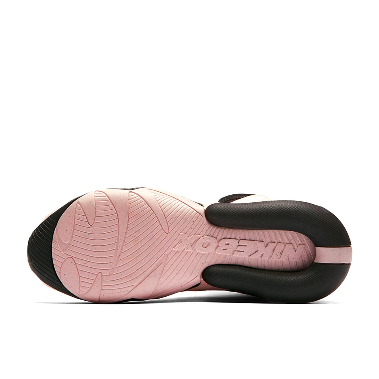 variant:grey/pink::Nike Women's Air Max Boxing Shoes bottom view