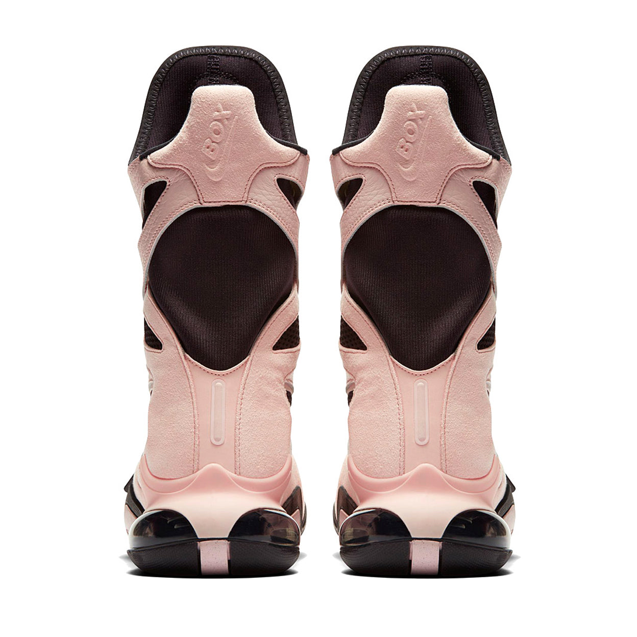 variant:grey/pink::Nike Women's Air Max Boxing Shoes back view