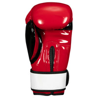 variant:Red/Black/White::BOOM BOOM Boxing Silencer Youth Bag Gloves back view