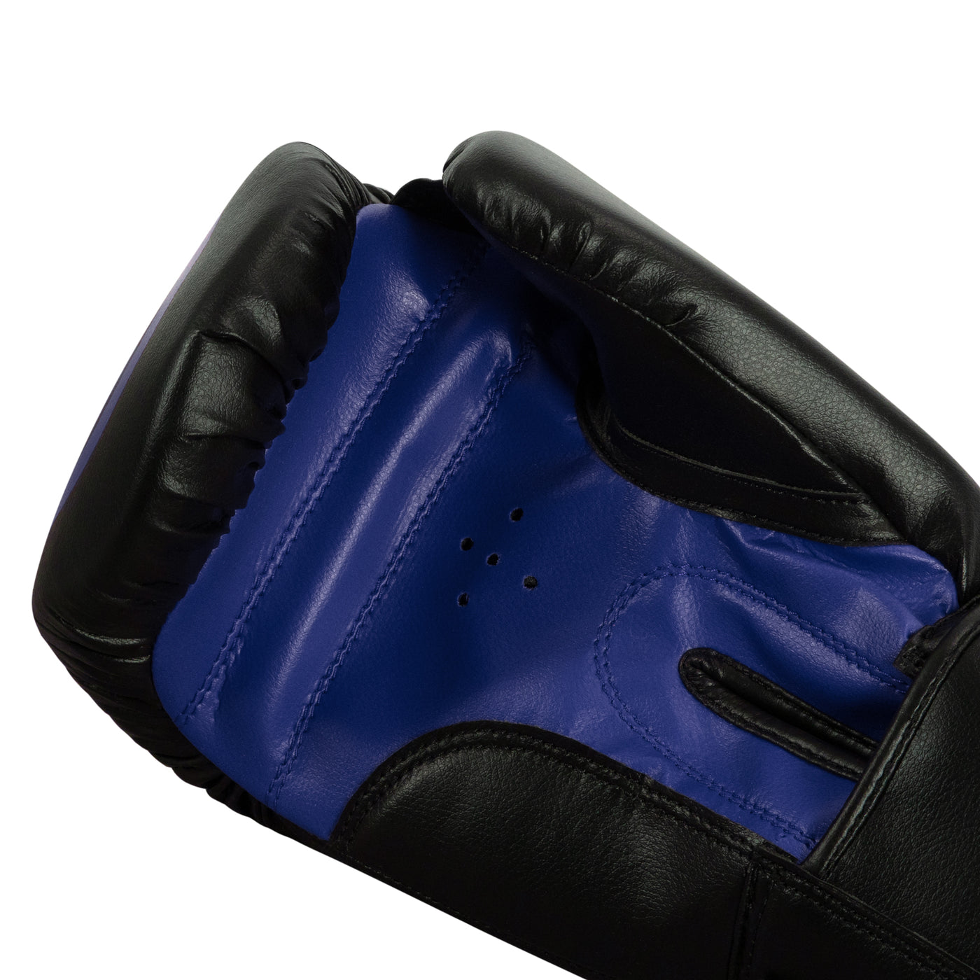 variant:black/blue::TITLE Classic Speed Boxing Gloves palm view