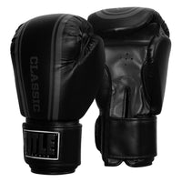 variant:black/grey::TITLE Classic Speed Boxing Gloves side view