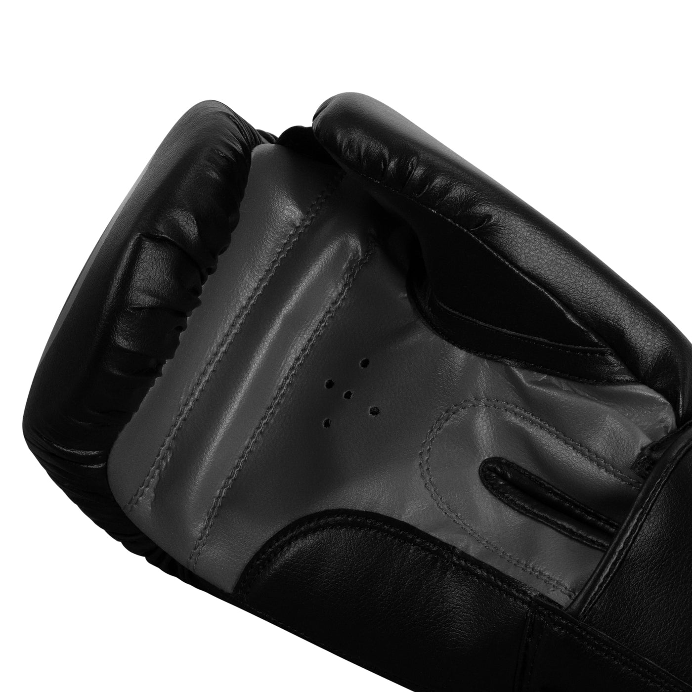 variant:black/grey::TITLE Classic Speed Boxing Gloves palm view