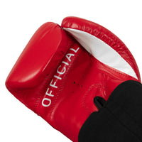 variant:red::TITLE Classic USA Boxing Competition Gloves - Elastic hand view