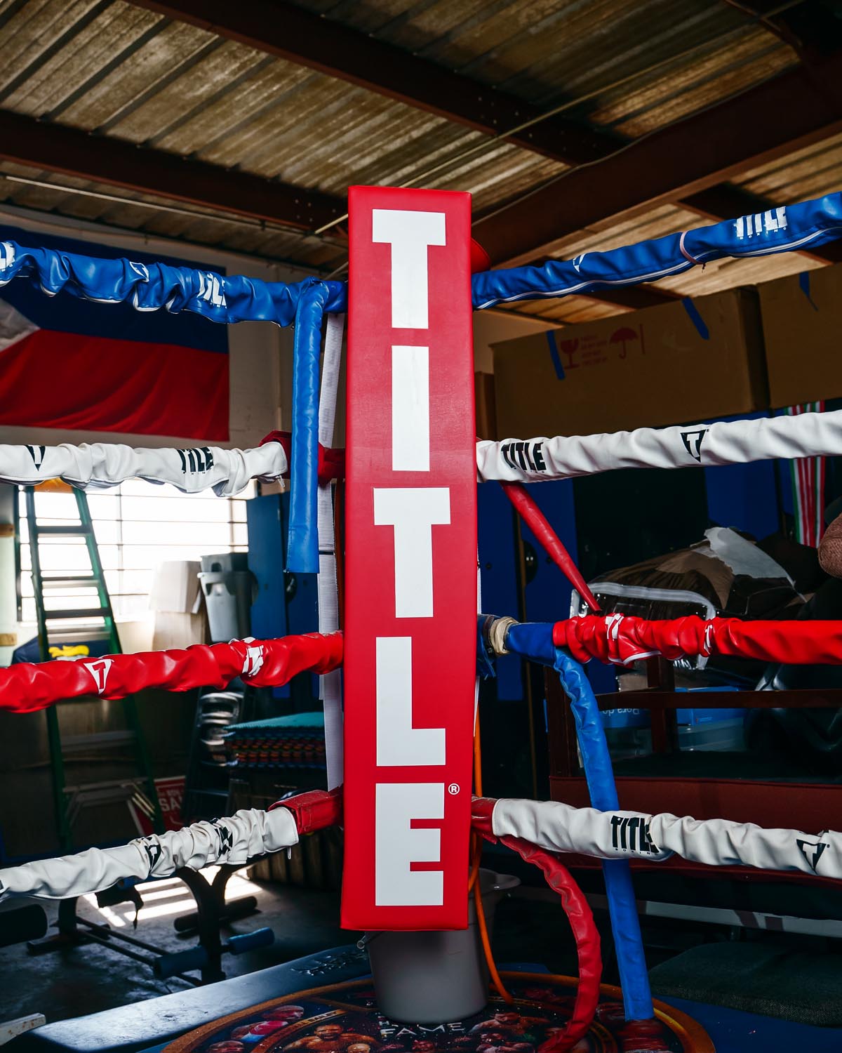 variant:red/white/blue::TITLE Boxing Pro Corner Cushions V3.0 – Set Of 4 red single