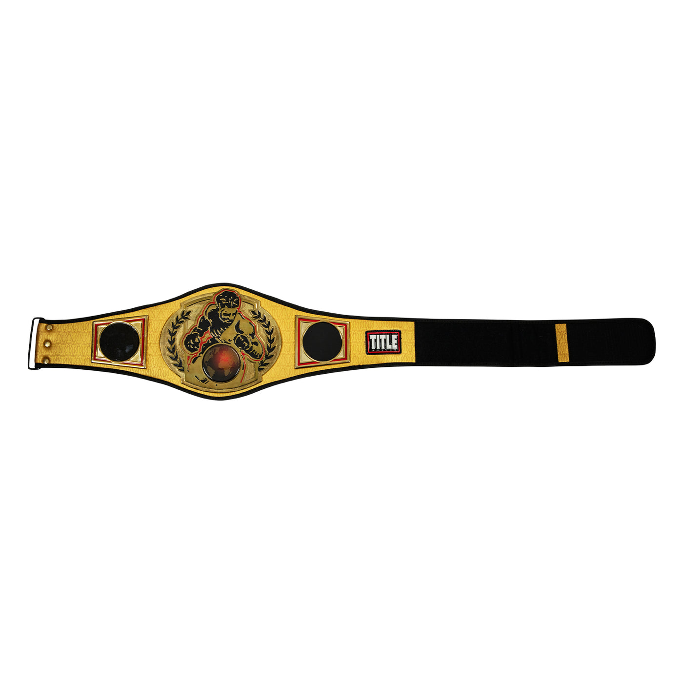 variant:lifestyle::TITLE Boxing Championship Belt laid out 