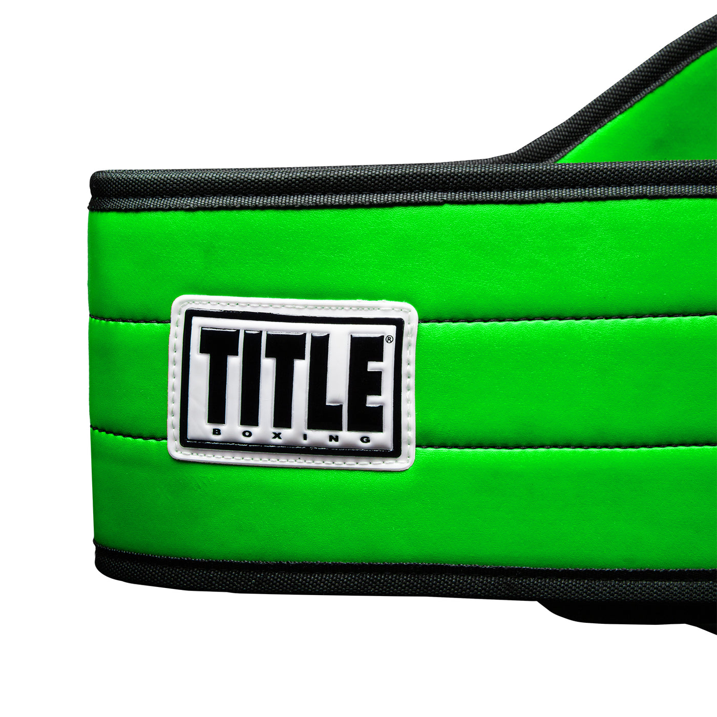 variant:green::TITLE Boxing World Boxing Champion Title Belt back view title logo