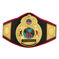 variant:black::TITLE Boxing World Championship Title Belts front view