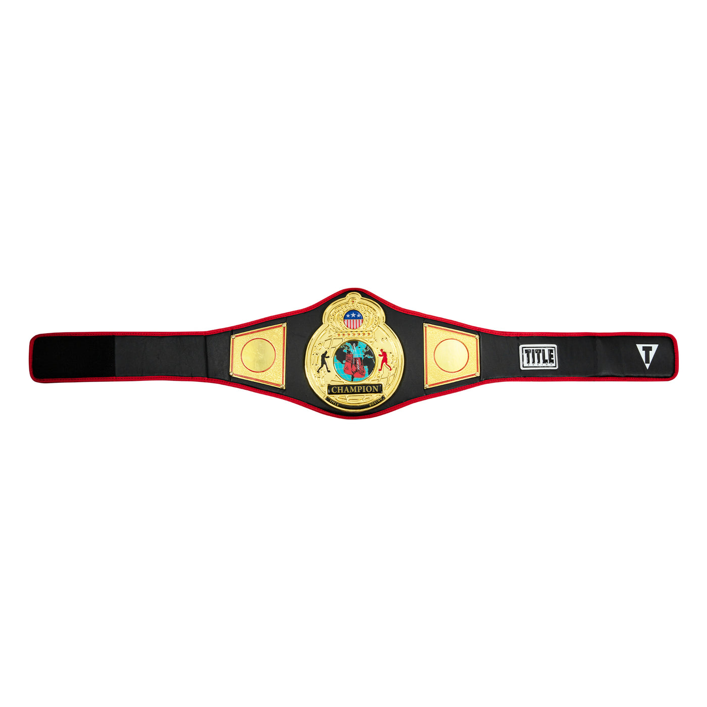 variant:black::TITLE Boxing World Championship Title Belts laid out 