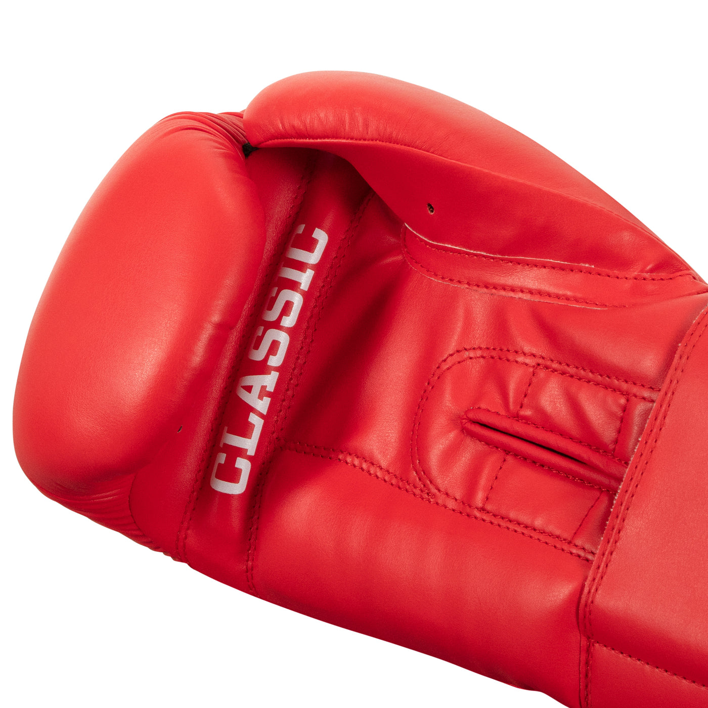 variant:red::TITLE Classic Super Bag Gloves 2.0 hand view