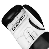 variant:black/white::TITLE Classic Pro Style Training Gloves 3.0 palm view