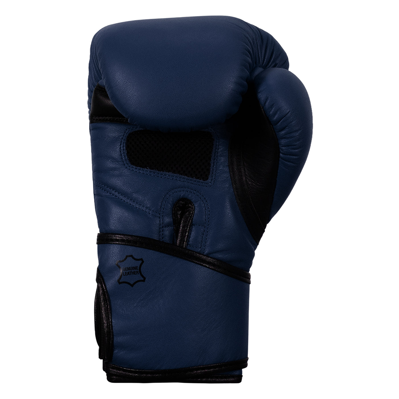 variant:blue/black::TITLE Boxing Dauntless Training Gloves back view