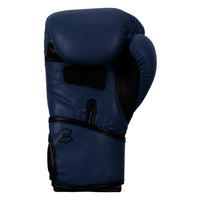 variant:blue/black::TITLE Boxing Dauntless Training Gloves back view