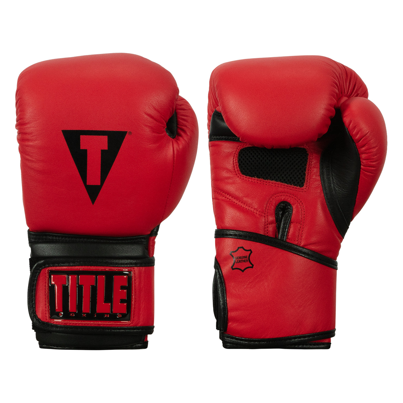 color:red/black::TITLE Boxing Dauntless Training Gloves