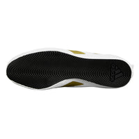 variant:White/Gold::Adidas Box Hog 3 Boxing Shoes bottom view