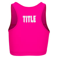 variant:pink::TITLE Boxing Pro Compression Ascent Sports Bra back view