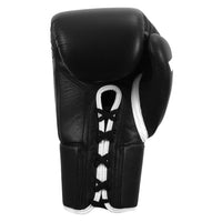 variant:black::Fighting Fury Professional Lace Training Gloves fourth view