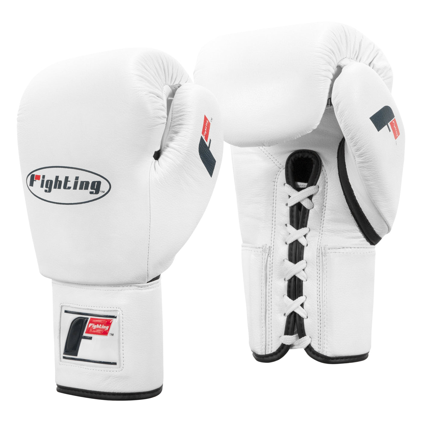 variant:white::Fighting Fury Professional Lace Training Gloves second view