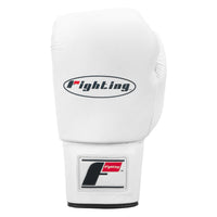 variant:white::Fighting Fury Professional Lace Training Gloves third view