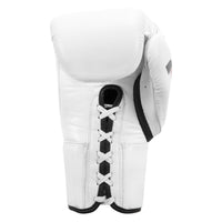 variant:white::Fighting Fury Professional Lace Training Gloves fourth view