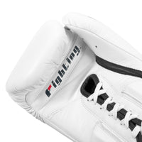 variant:white::Fighting Fury Professional Lace Training Gloves fifth view