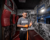 variant:Orange::Fighting Semi-Elastic 180" Hand Wraps