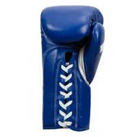 variant:Blue::Fighting Fearless Certified Pro Fight Gloves II back view