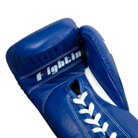 variant:Blue::Fighting Fearless Certified Pro Fight Gloves II hand view