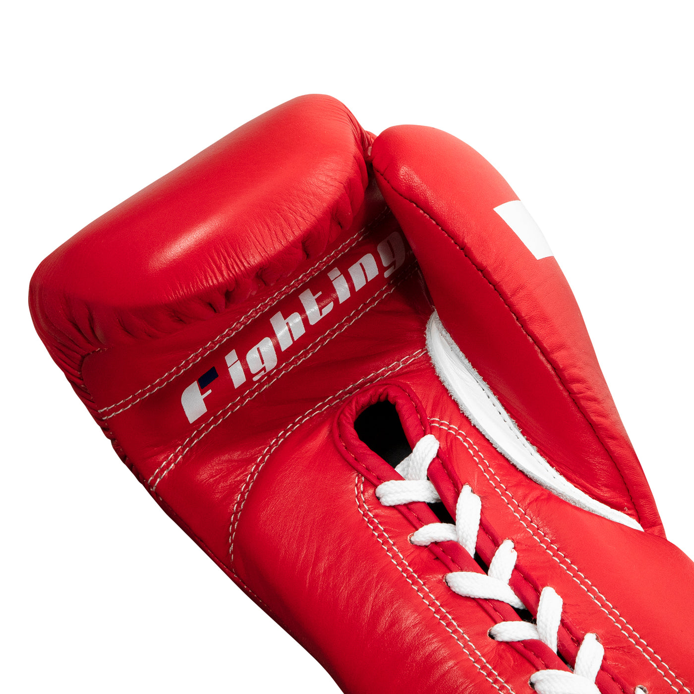 variant:Red::Fighting Fearless Certified Pro Fight Gloves II hand view