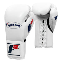 variant:White::Fighting Fearless Certified Pro Fight Gloves II side view