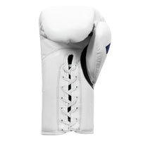 variant:White::Fighting Fearless Certified Pro Fight Gloves II back view