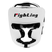 variant:White/Black::Fighting S2 GEL Power Full Training Headgear front view