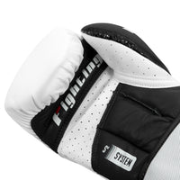 variant:White/Black::Fighting S2 GEL Power Sparring Gloves hand view