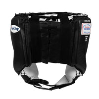 variant:black::Fighting USA Boxing Competition Open Face Headgear back view