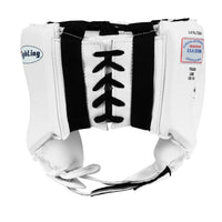 variant:white::Fighting USA Boxing Competition Open Face Headgear back view