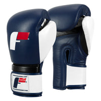 variant:blue/white::Fighting Force Training Gloves alternate view