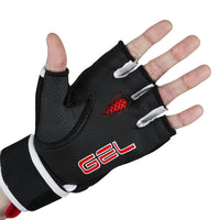 variant:lifestyle::TITLE Boxing Gel Rage Fist Wrap Gloves second view