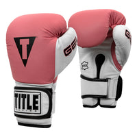 variant:Pink/White::TITLE Boxing Gel World Bag Gloves second view