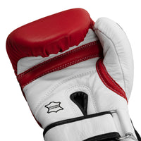 variant:Red::TITLE Boxing Gel World Bag Gloves lay down view