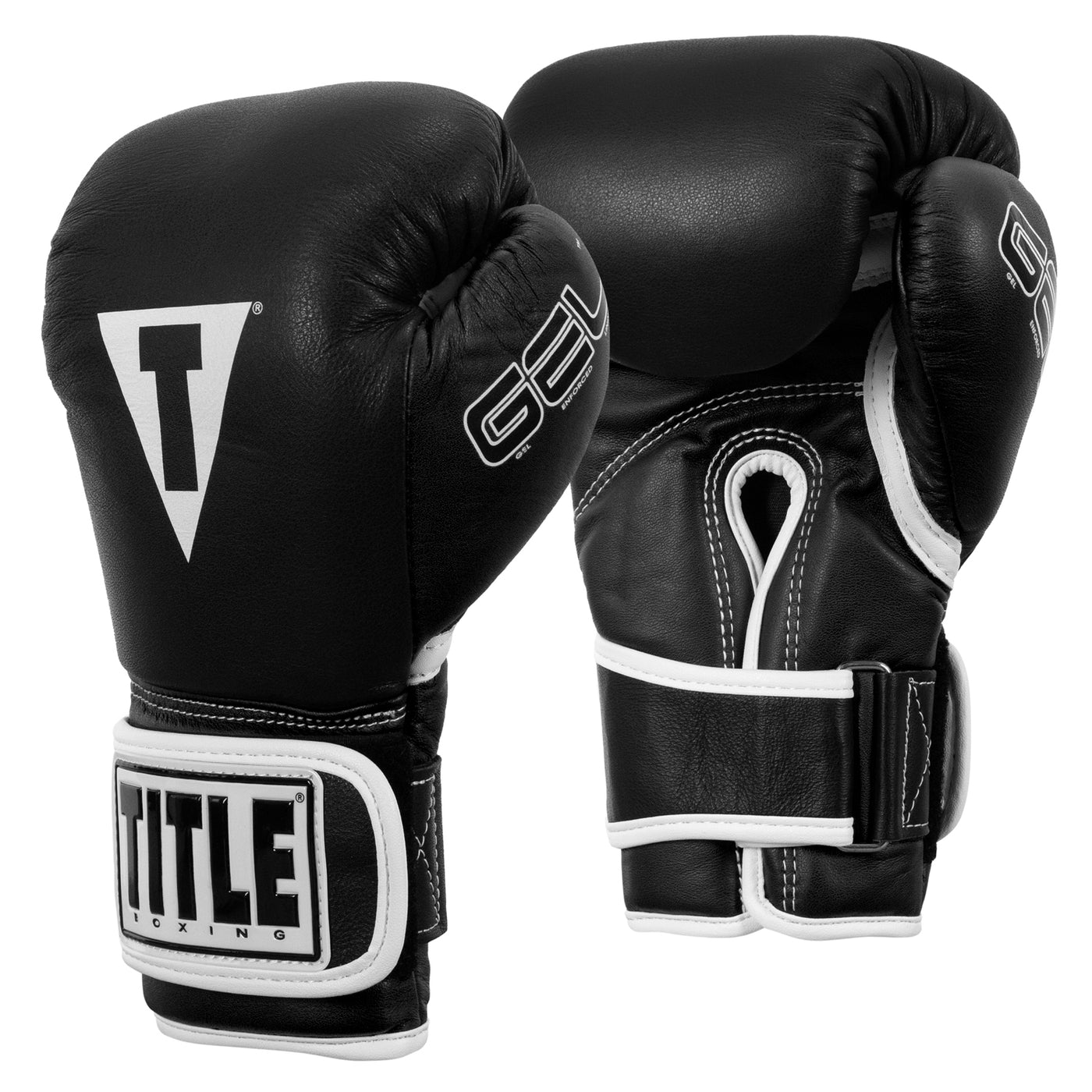variant:black::TITLE Boxing Gel World 2.0 Bag Gloves side view
