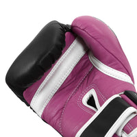 variant:black/purple::TITLE Boxing Gel World 2.0 Bag Gloves palm view