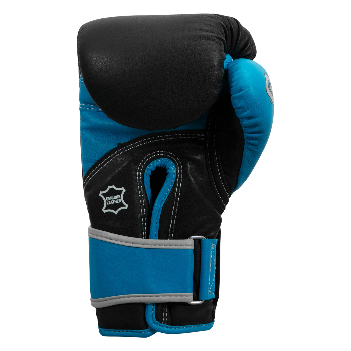 variant:Black/Light Blue::TITLE Boxing Gel World V2T Bag Gloves fourth image