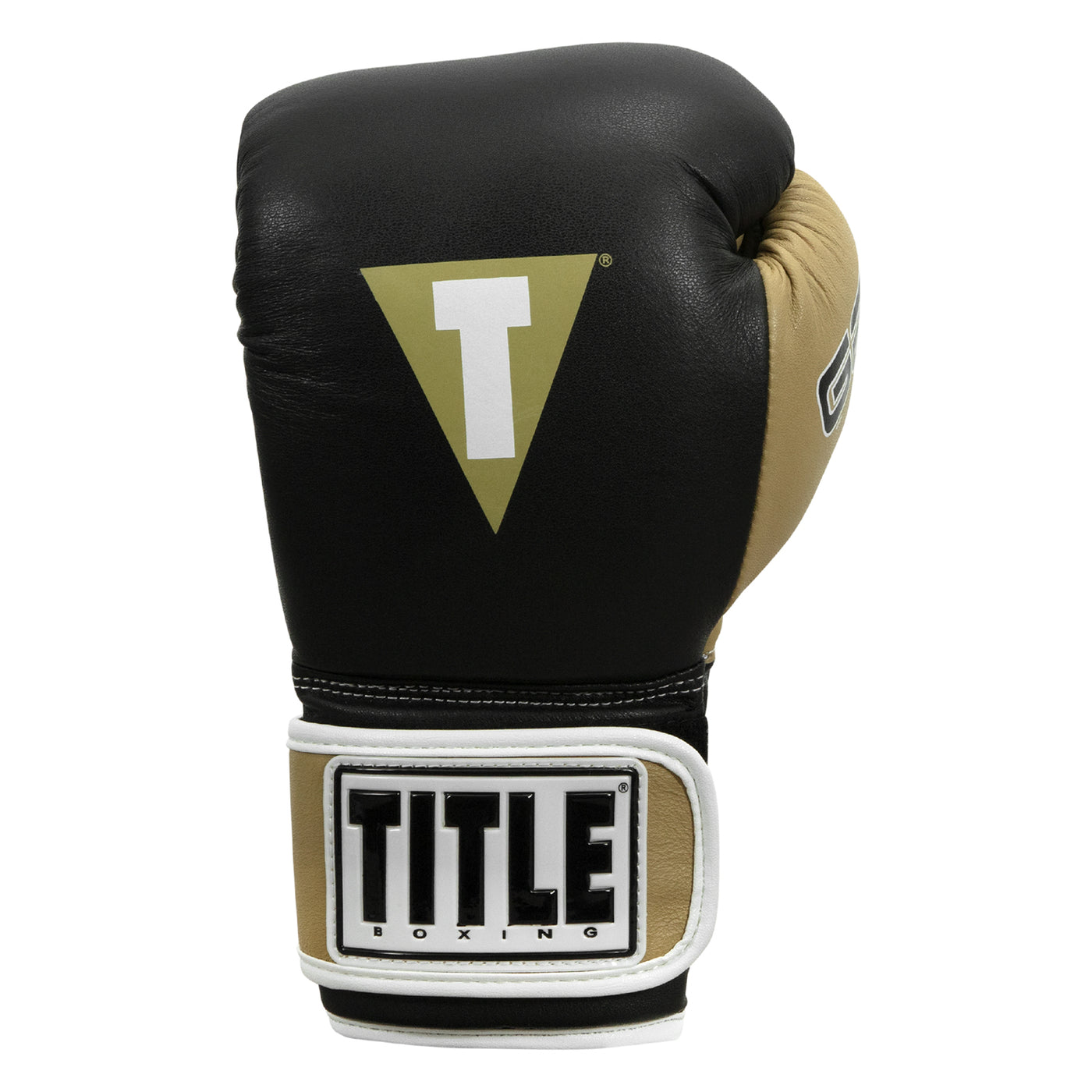 variant:black/gold/white::TITLE Boxing Gel World V2T Bag Gloves third view